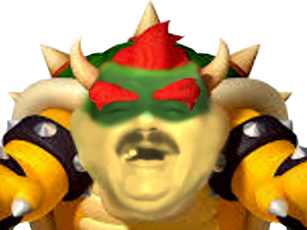 super bowser roi risitas king koopa monstre tinnova rire tortue mario