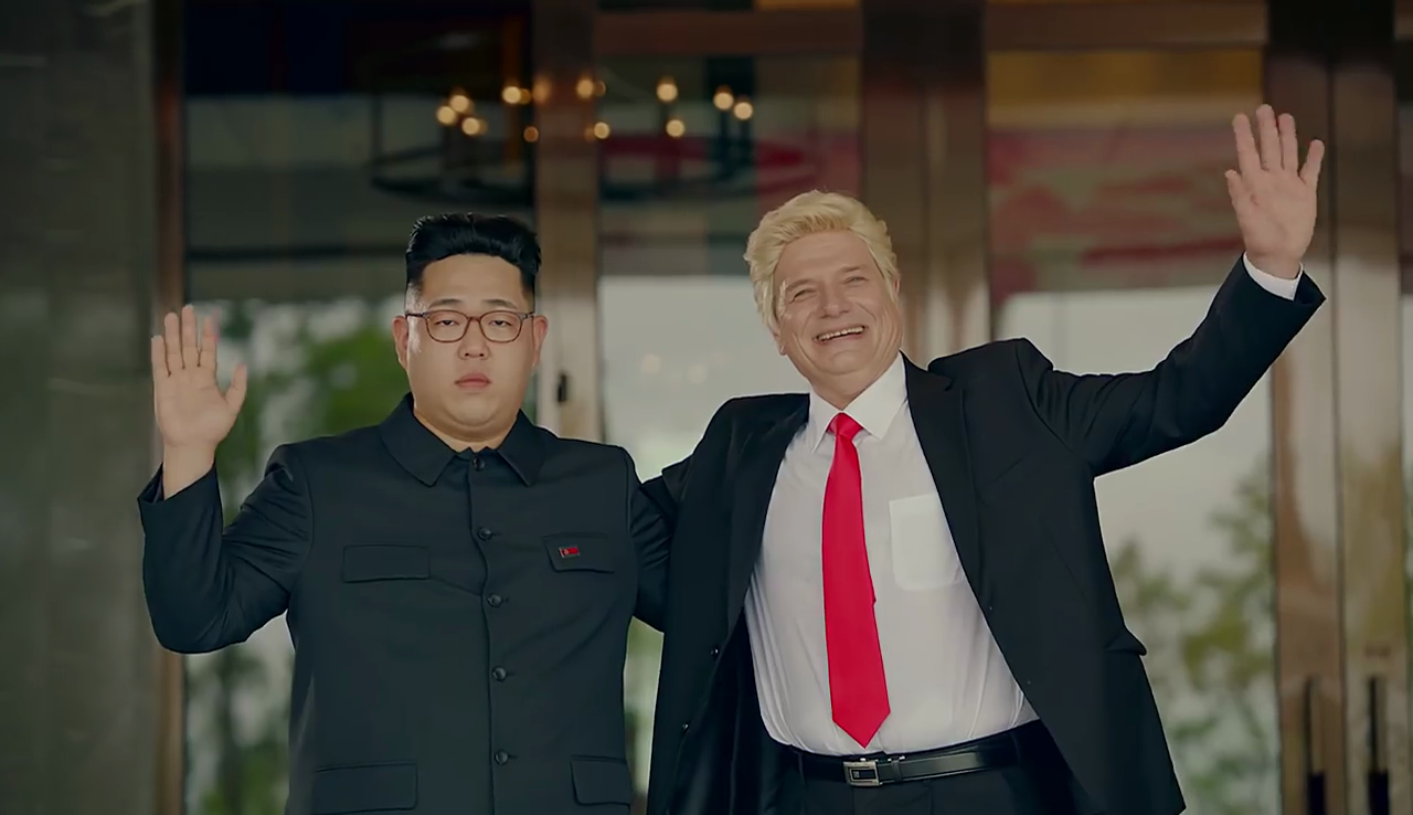 usa kimjongun coree trump asiat fake glandilus parodie korea seungri kpop