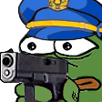 pipi-other-pepo-cop-gun-flingue-monka-police-pepe-flic