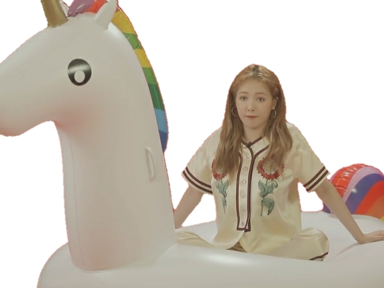kikoojap licorne bouee hyuna kim unicorn