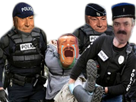 arrete-pleure-gendarmerie-manifestant-sucre-gign-gilbert-risitas-raid-police-arrest-resistance-delinquant-crs-suspect-arrestation