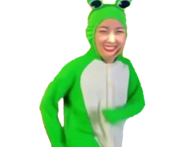 grenouille verte frog kim dance kermit kikoojap hyuna