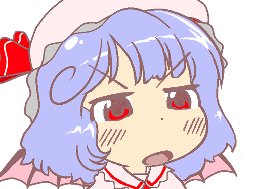 Sticker kikoojap kj touhou remilia ohayou