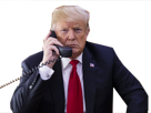 Trump au téléphone