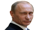 Vladimir Poutine clin d'œil