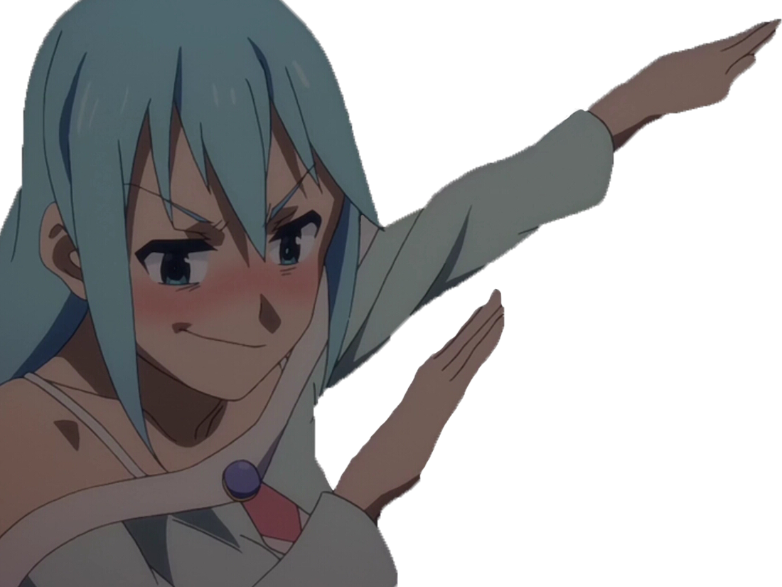 konosuba aqua dab