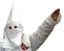 Fantome KKK salut nazi