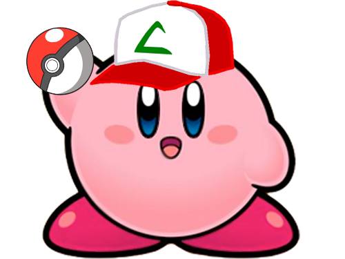 Sticker De Pseudoencartoon Sur Other Kirby Pasledebile Dresseur Pokemon Casquette Sacha Cap Hat Pokeball Sticker Id 145